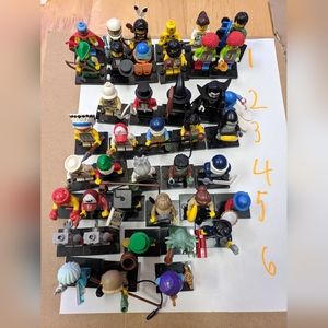 Lego Series 1-11 Minifigures